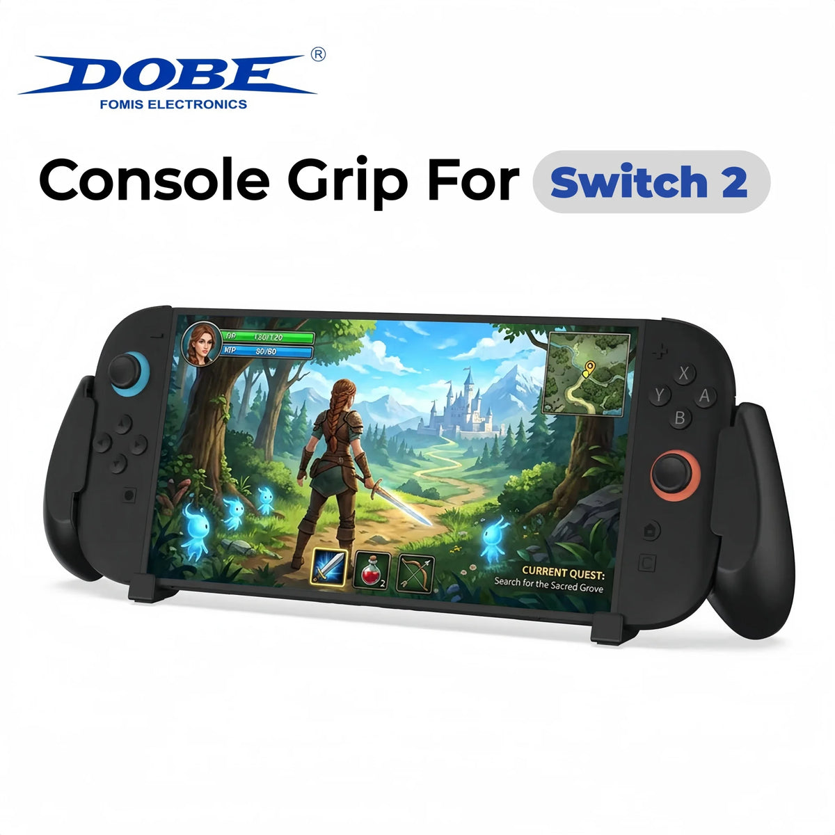 Hand Grip For Nintendo Switch 2 Hand Held Replaceable Protec