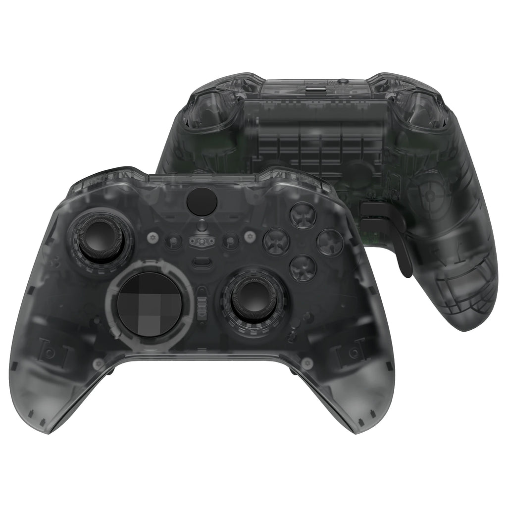 eXtremeRate Clear Full Set Shell w/Buttons Replacement Facep