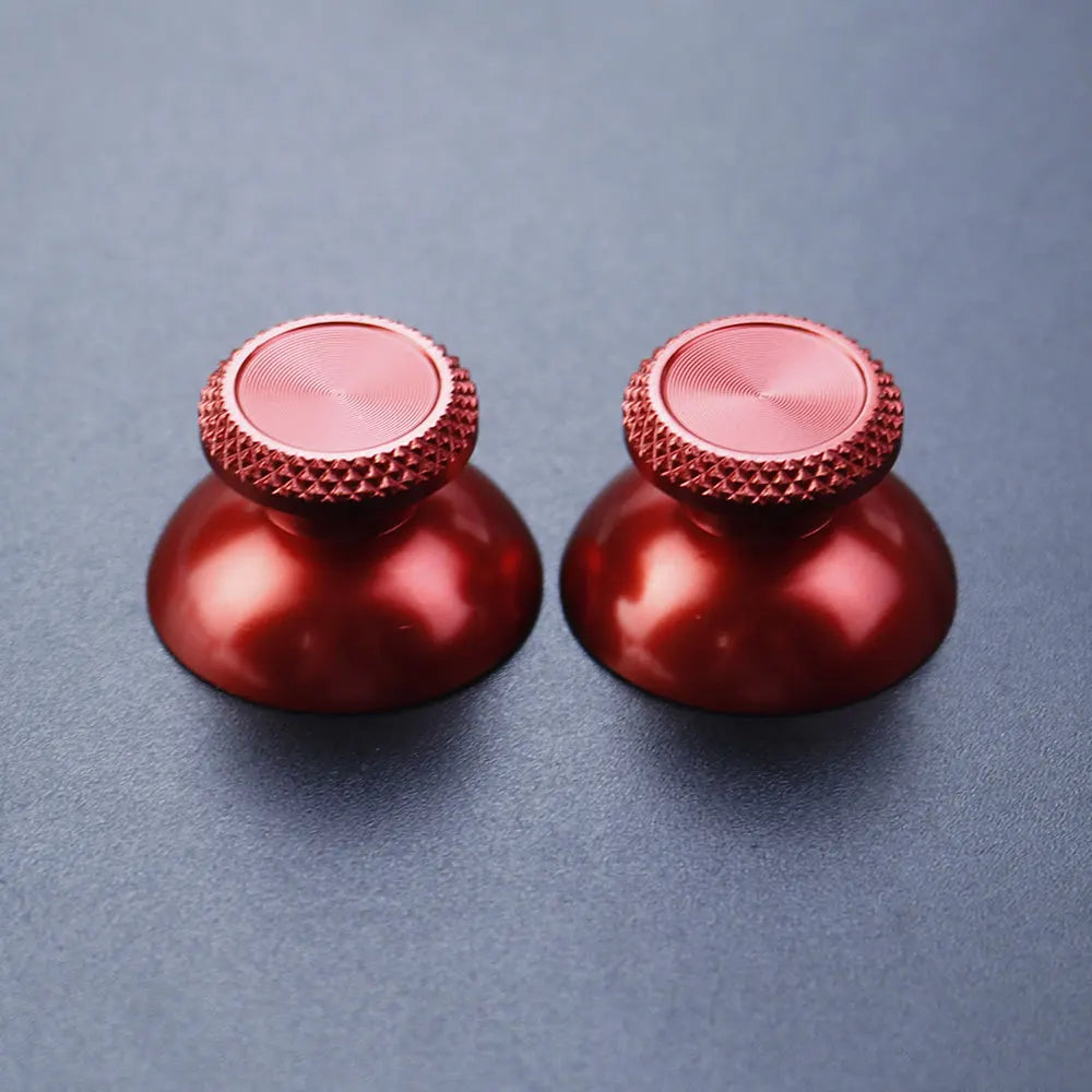 JCD 1Pair Aluminum Metal Analog Joystick Thumb Stick Grip Cap For PS5 Controller Gamepad Rocker Caps Thumbstick Accessories