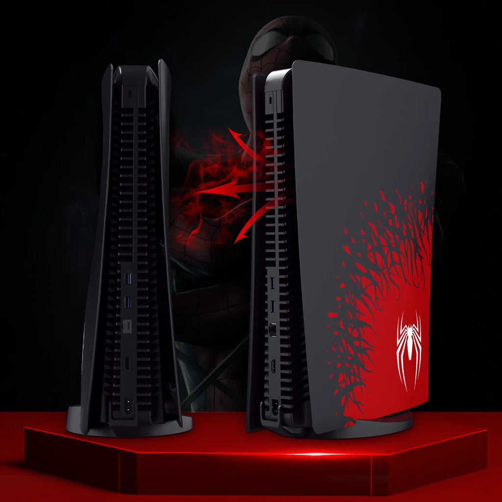 Cooling Vent Face Plate Console Cover Skin for PS5 Disc Edit