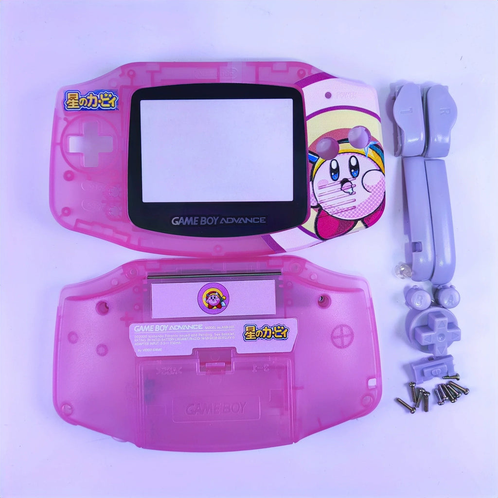 Gba Replacement Shell For Game Boy Advance Zelda The Minish Cap Transparent Game Console Housing Shell With Full Button Kit Gift