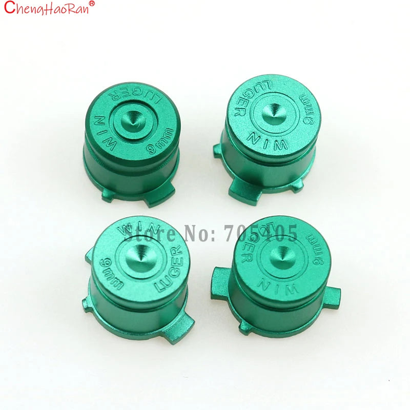 1Set Color Buttons For PS3 PS4 PS5 XBOX 360 Game Console Controller Aluminum Alloy Metal Replacement Parts
