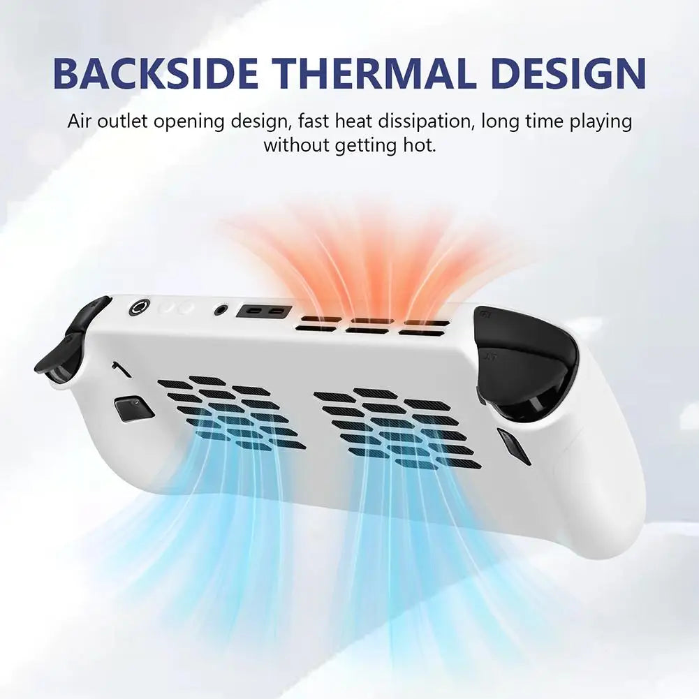 For Legion Go S Silicone Case Skin Friendly Shockproof Prote