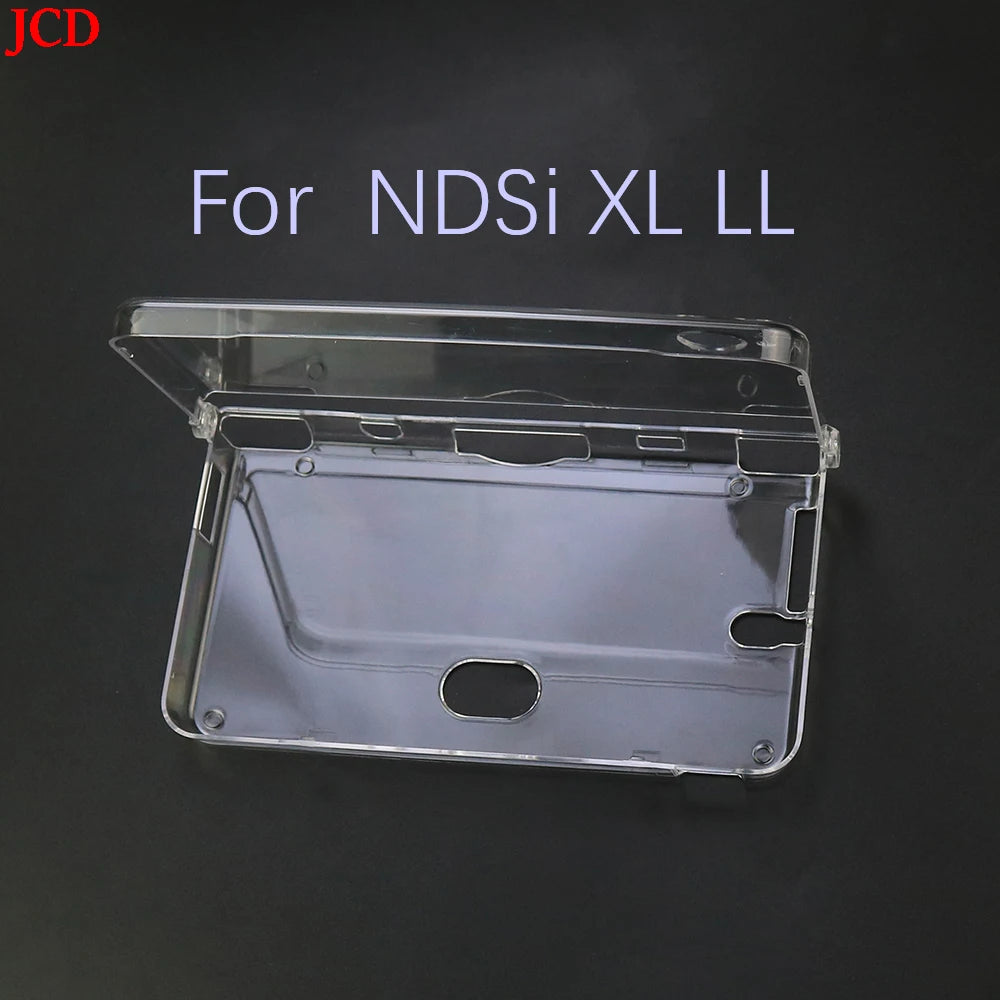 Plastic Clear Crystal Shell Skin Case Cover For Nintend DSL 