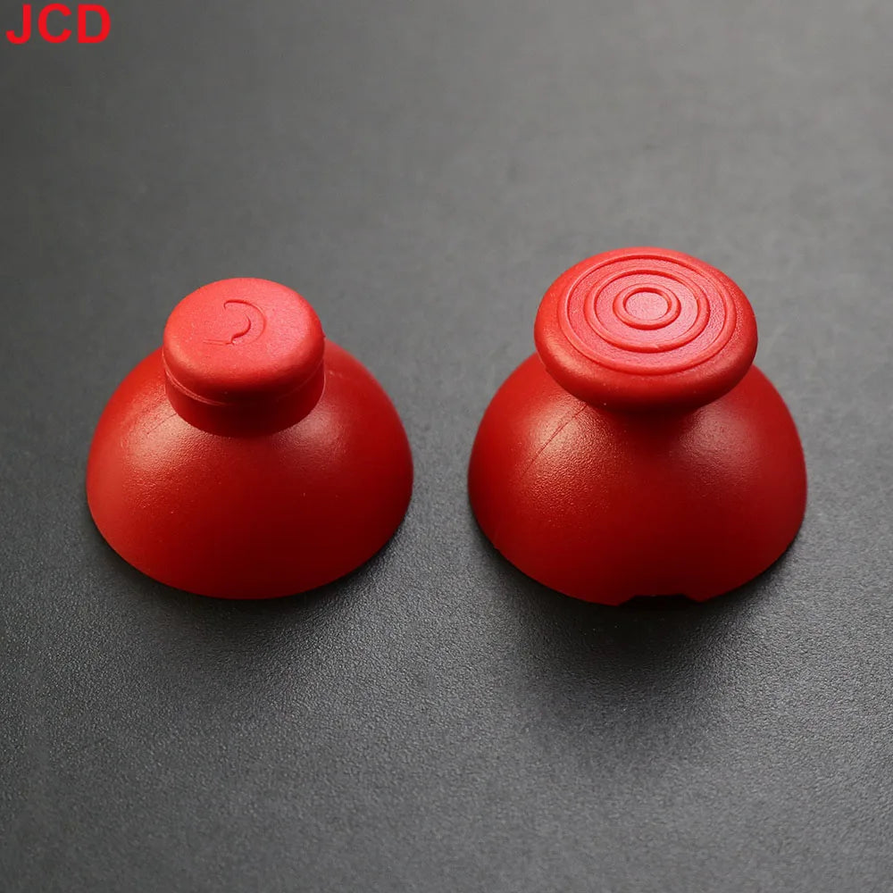 JCD 1 Set Left And Right Replacement Analog Joystick Thumb Stick Silicone Cap For GameCube For NGC /GC Controller