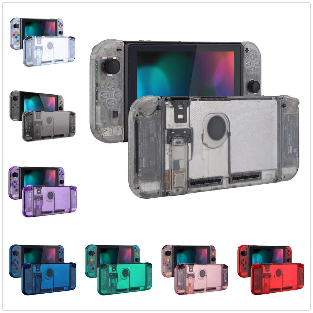 eXtremeRate Transparent Console Back Plate with Controller H