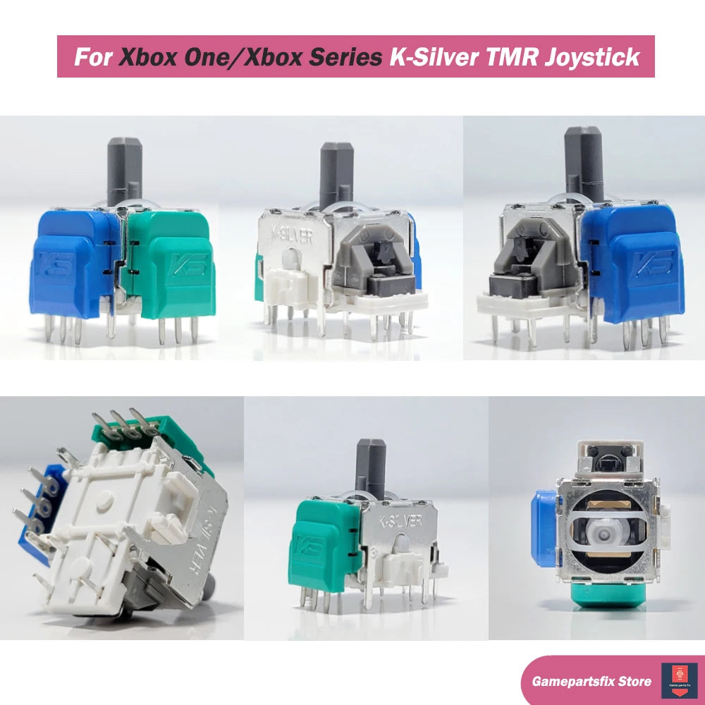 2/10pcs K-Silver JS13 Pro+ TMR Joystick for Switch Pro PS5 P