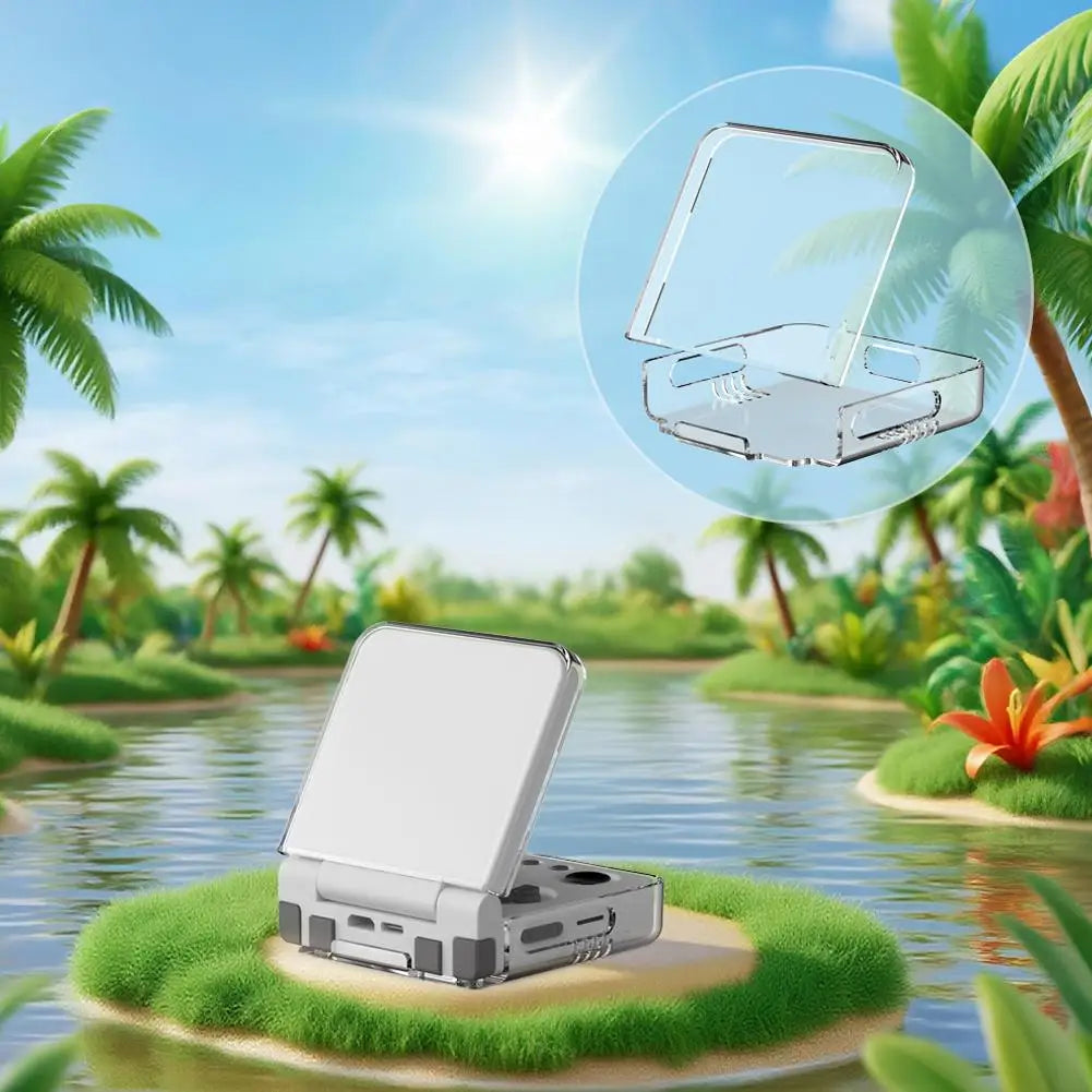 for Miyoo Flip/Miyoo Flip V2 handheld game console Transpare