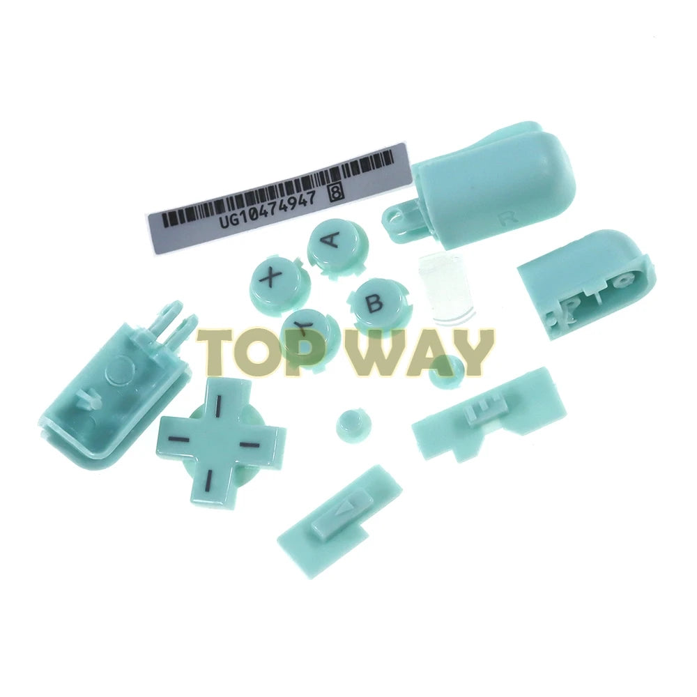 1set Replacement ABXY L R D Pad Cross Button Full Button Set For Nintend DS Lite For NDSL Console Buttons Kit