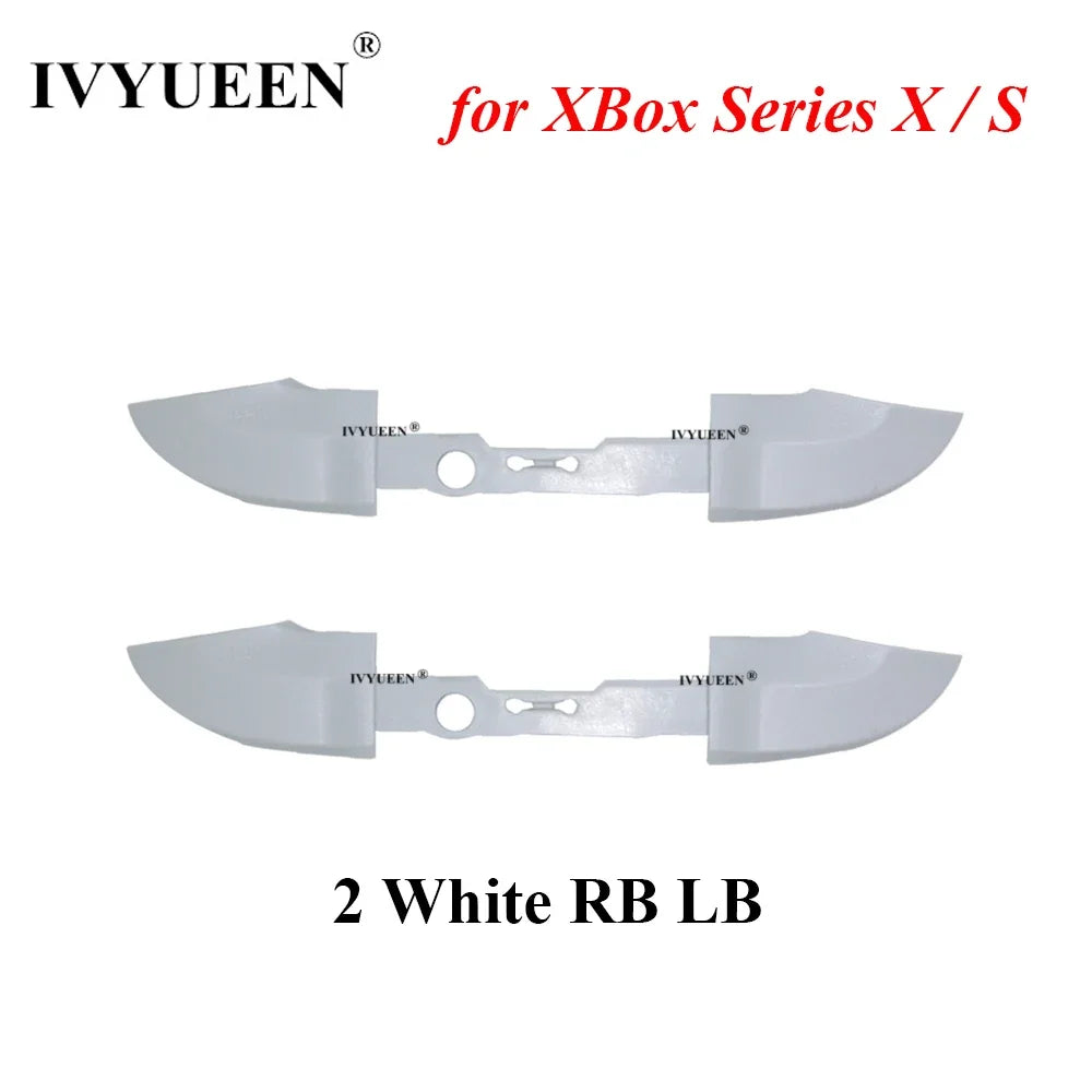IVYUEEN for XBox Series X S XSS XSX Core Controller RB LB Bumper Button Mod Kit Middle Bar Holder Replacement Repair Parts