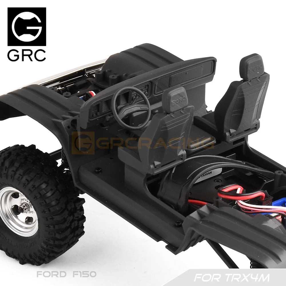 Rc Crawler Car Traxxas 1/18 Trx4m F150 Interior (3d Printing