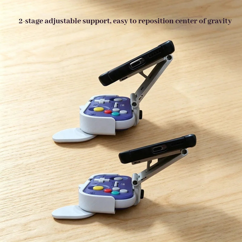 IINE Retro Card Controller Grip Magnetic Foldable Stand Damp