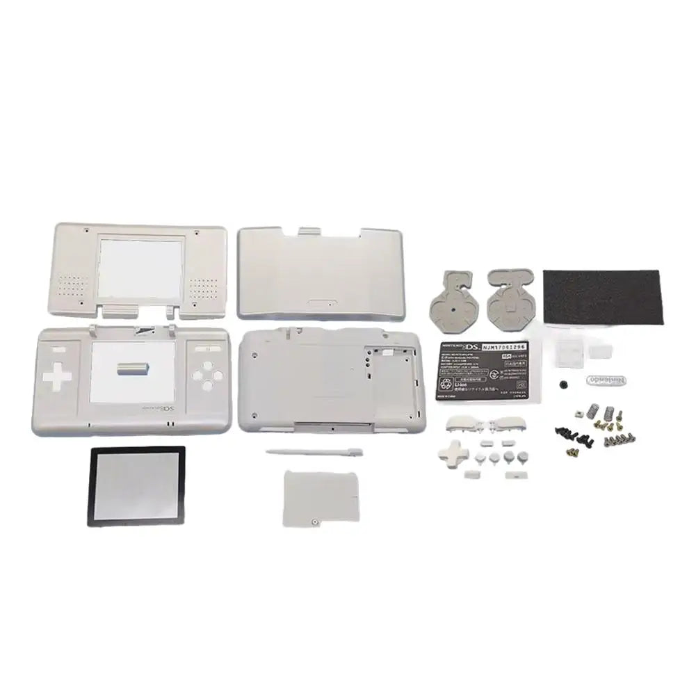 Replacement Complete Shell Kit for NDS Launch Edition Console Precise Fit ABS Protective Case Cover Buttons Screws Multi Colors