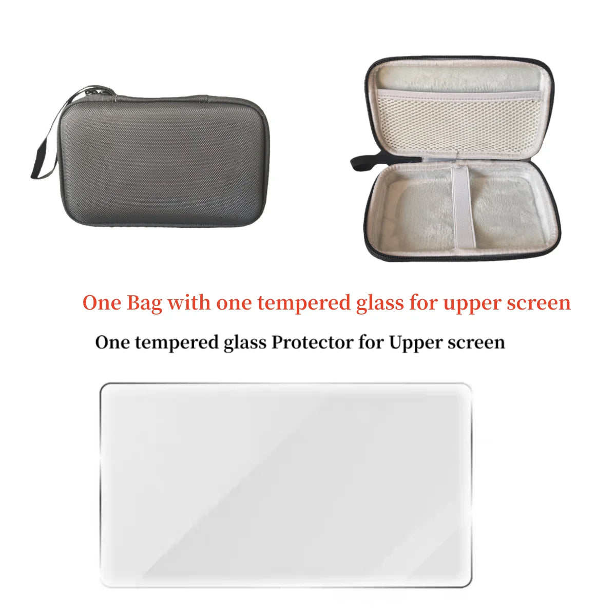 Portable For AYN THOR Handheld Carry Bag Antifall Travel THOR Flip Game Console Case Protective Box Carrying Bags Shell