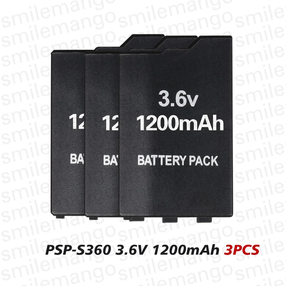 Psp-S110 3.6V Battery for Sony PSP Psp3000 Psp2000 2000 3000 3001 3004 Game Console Rechargeable Lithium Batteries Replacement