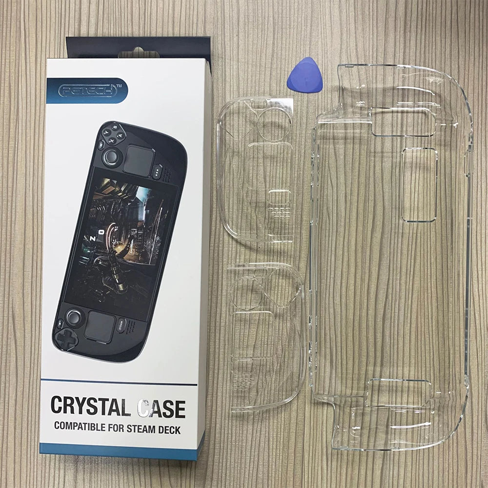 New Detachable Crystal Steam Deck PC Case Protective Cover S