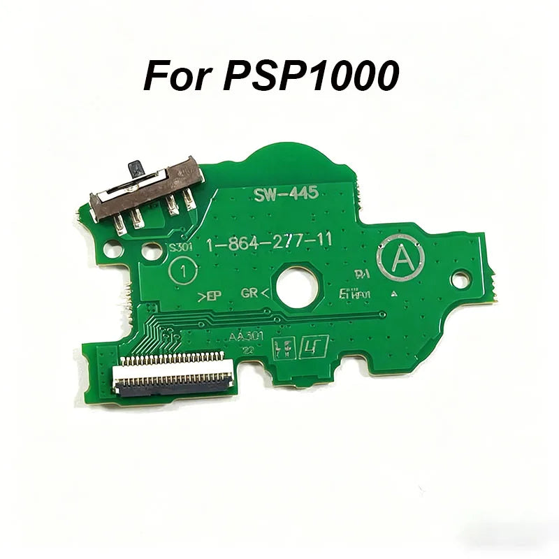 For PSP1000 2000 3000 Power Switch Board ON OFF PCB Circuit 