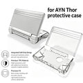 Clear TPU Protective Case For AYN Thor Dual Screen Handheld 