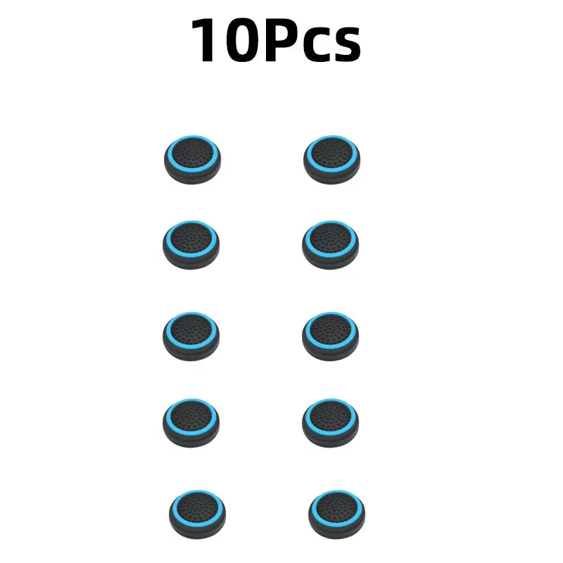10PCS Non-slip Silicone Analog Joystick Thumbstick Thumb Stick Grip Caps Cases For Switch2 PS3 PS4 PS5 Xbox Steamdeck Controller