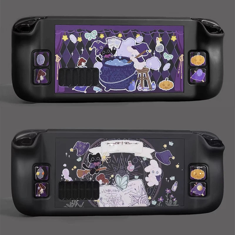 Magic Cat Hard Shell Front Back Full Cover Protective Case f