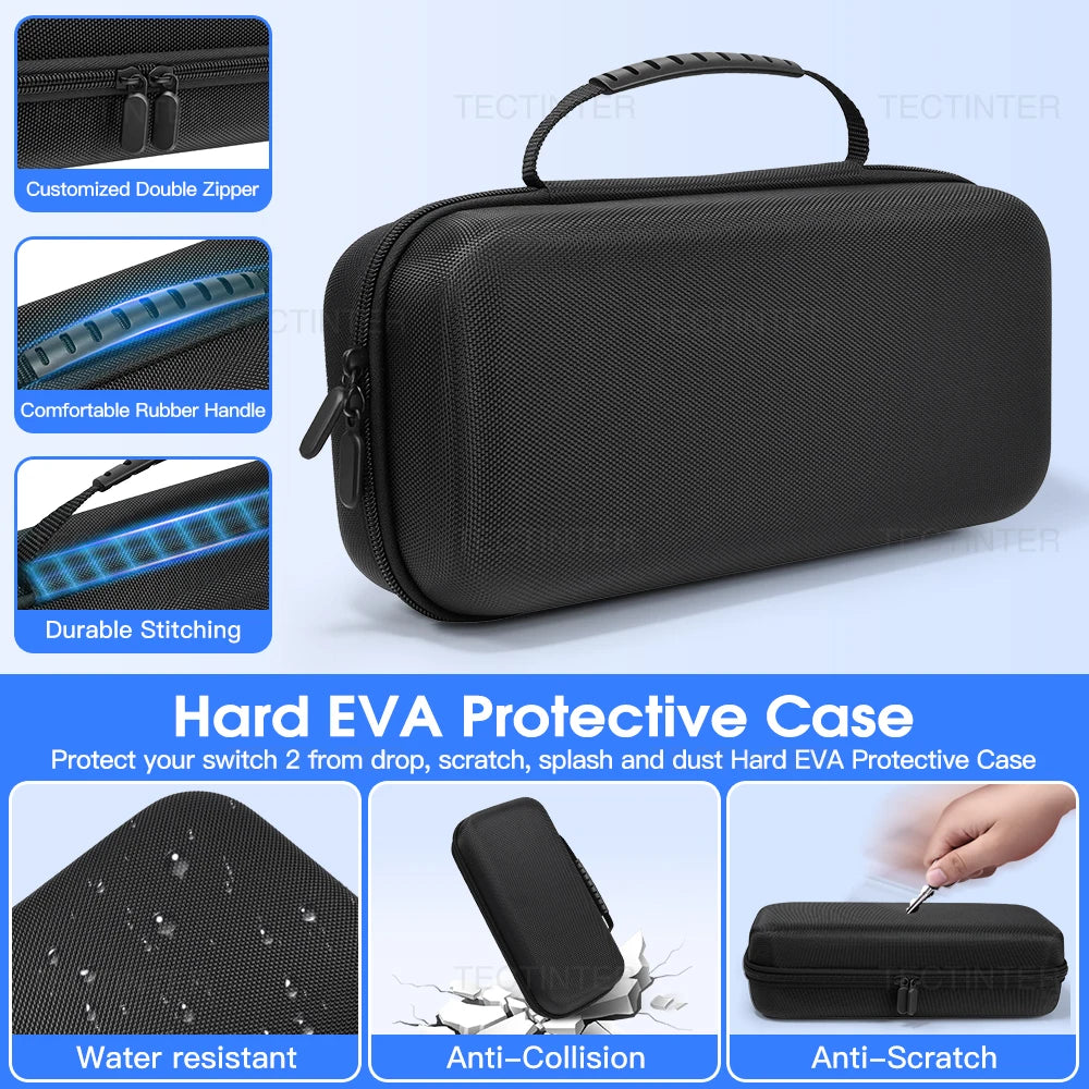 Large Storage Bag for Nintendo Switch 2 Console Portable Tra