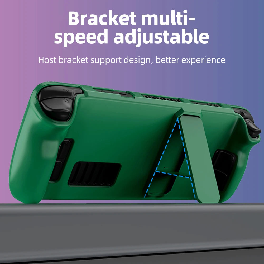 for Steam Deck Game Console Protection Cover with Stand Soft