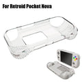 TPU Protective Case For Retroid Pocket Nova Handheld Game Console Ergonomic Textured Grip Cover Shockproof Shell Game Accessorie