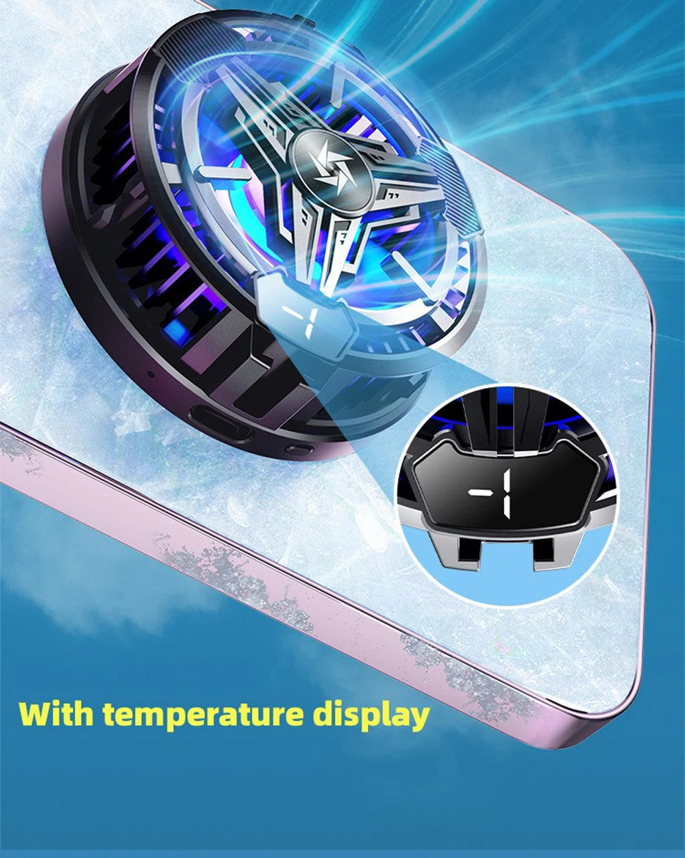 New Cooling Fan For Steam Deck/Game Console/Mobile Phone/Pad