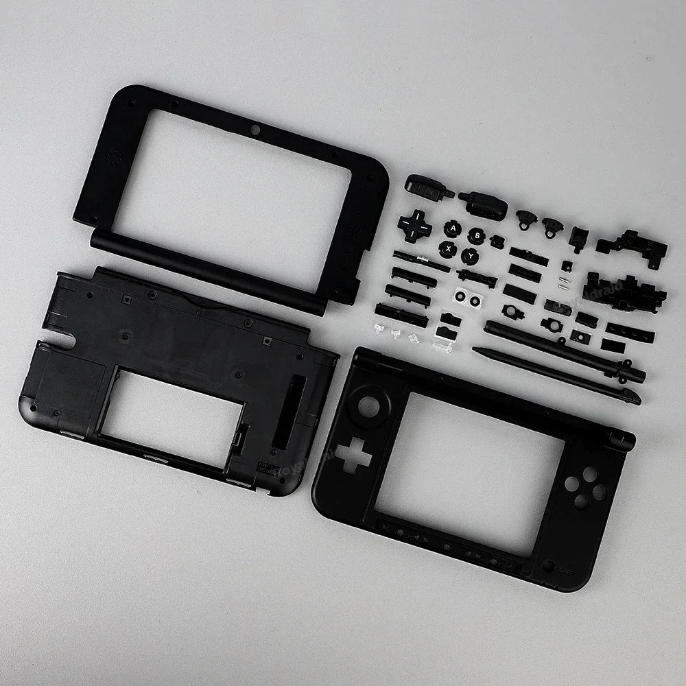 Replacement For 3DS XL LL Top & Bottom Middle Frame & Batter