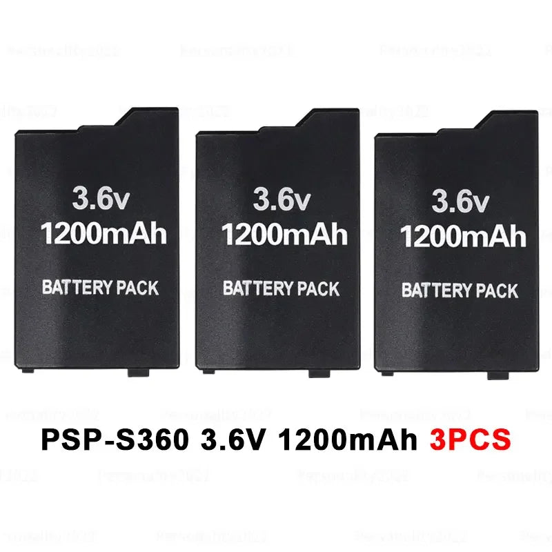 Psp-S110 3.6V Battery for Sony PSP Psp3000 Psp2000 2000 3000 3001 3004 Game Console Rechargeable Lithium Batteries Replacement