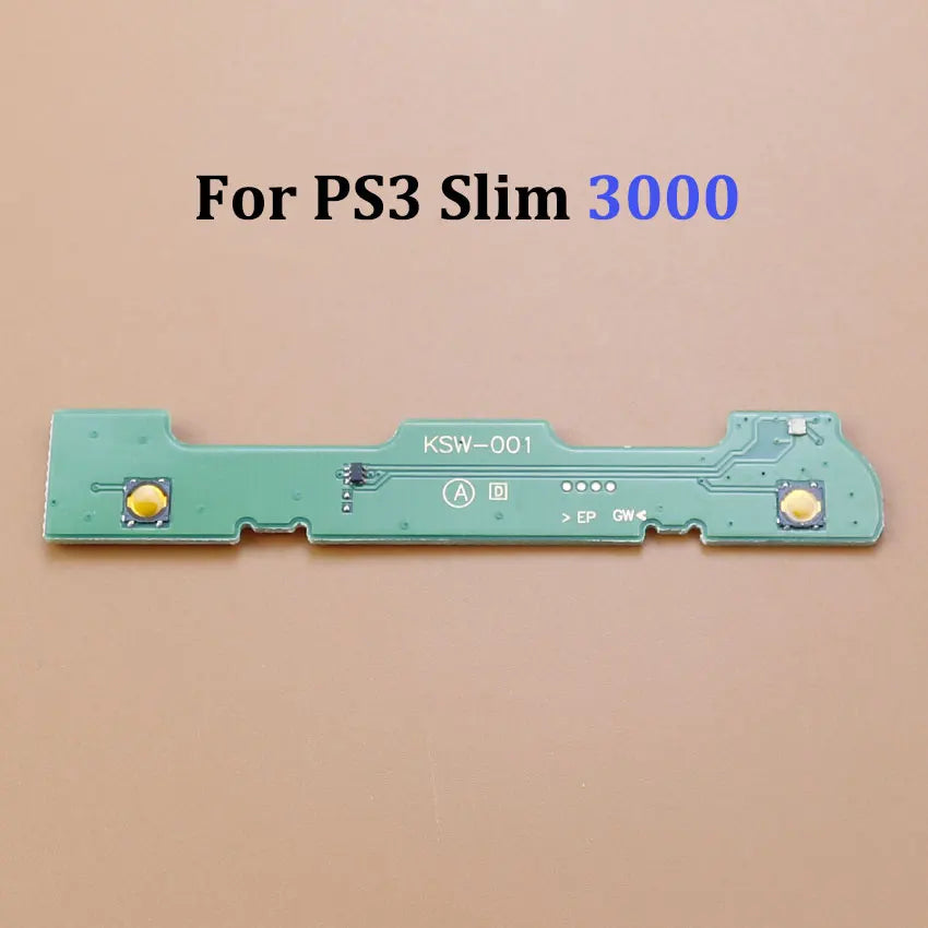 Host Power Button On OFF Switch Board Ribbon Cable Board Flex Cable For PS3 Slim 2000 2500 3000 4000 Console Parts Replacement