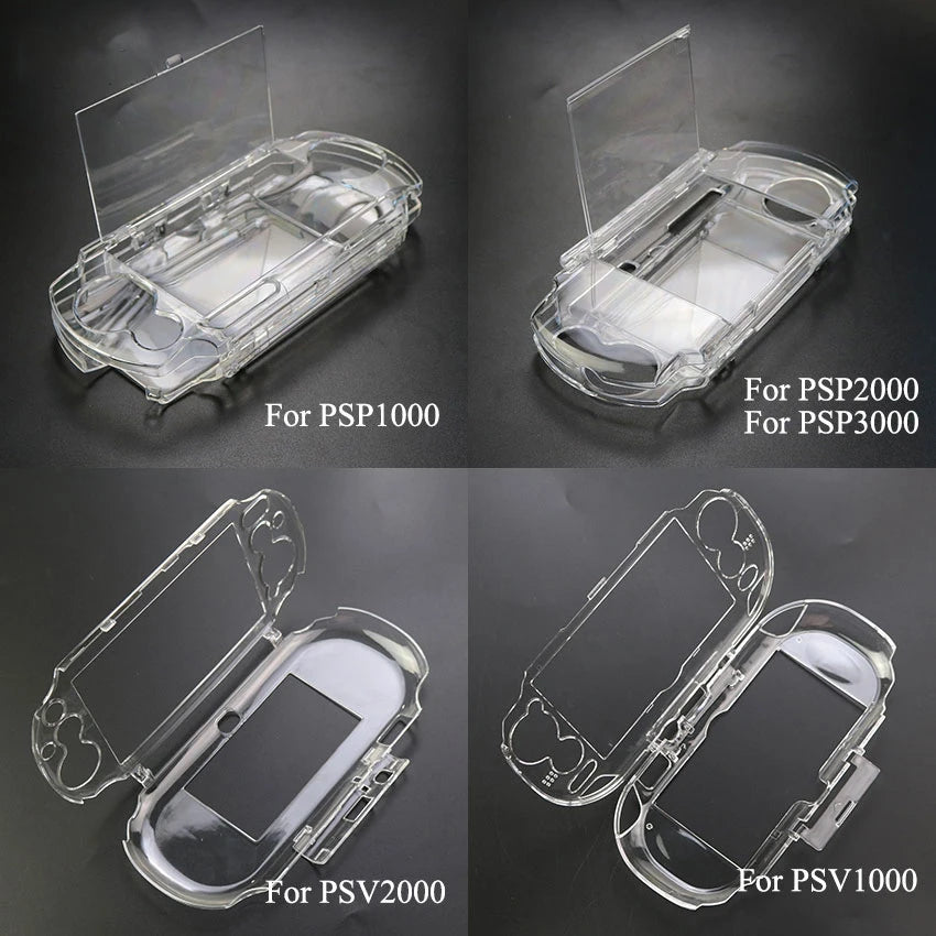Hard Clear Carry Cover Crystal Case For PSP 1000 2000 3000 T
