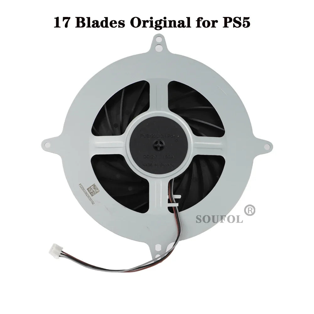 NEW Internal Cooling Cooler Fan For PS5 Slim Console 19 Blad
