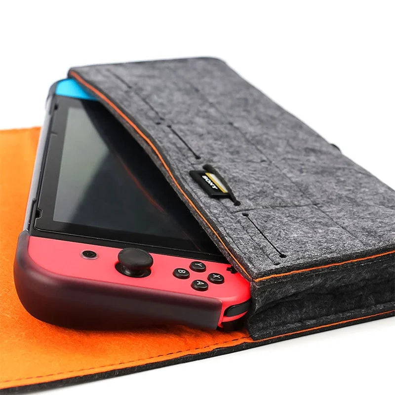 Ultra Slim Felt Pouch Carrying Case for Switch / Switch 2 St