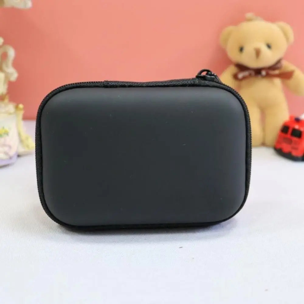 1Pcs Portable Game Console Case For RG35XX H Game Console Case Storage Bag Protective Zipper Carry Bag EVA Hard Handbag
