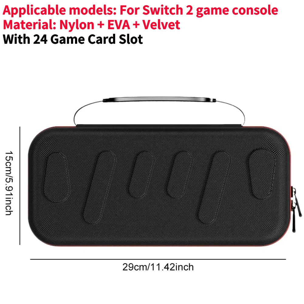 Carrying Protective Case For Nintendo Switch 2 Anti-scratch Protective Pouch Travel Storage Bag For Switch 2 Console Joy-Con
