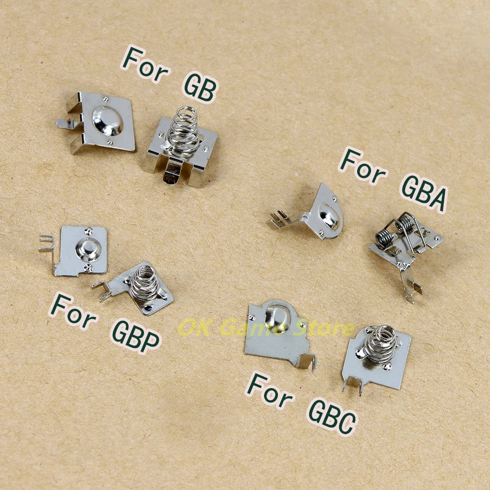 1pairs + Battery Terminals Positive Negative Poles Spring Co