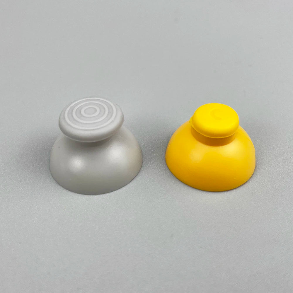 GSF For GameCube NGC Controller L+R 3D Analog Joysticks Replacement with Thumbstick Thumb Stick Cap Parts