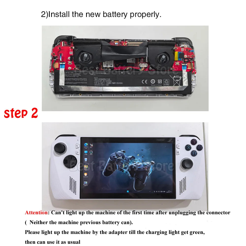C41N2208 Battery For ASUS ROG ALLY Gaming Handheld series of