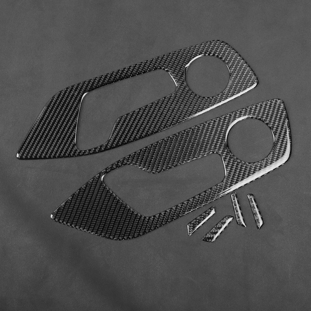 For Audi Q6 Q4 Q4e-tron Q3 A3L 2019-2025 Carbon Fiber Seat A