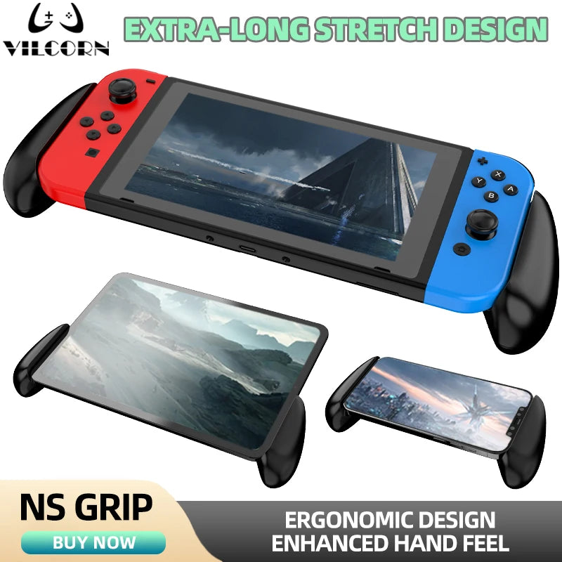 Hand Grip For Nintendo Switch/Oled Host Handheld Replaceable