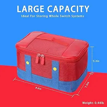 Suitable for Switch 2 Full Set Storage Red/Blue Travel Stora