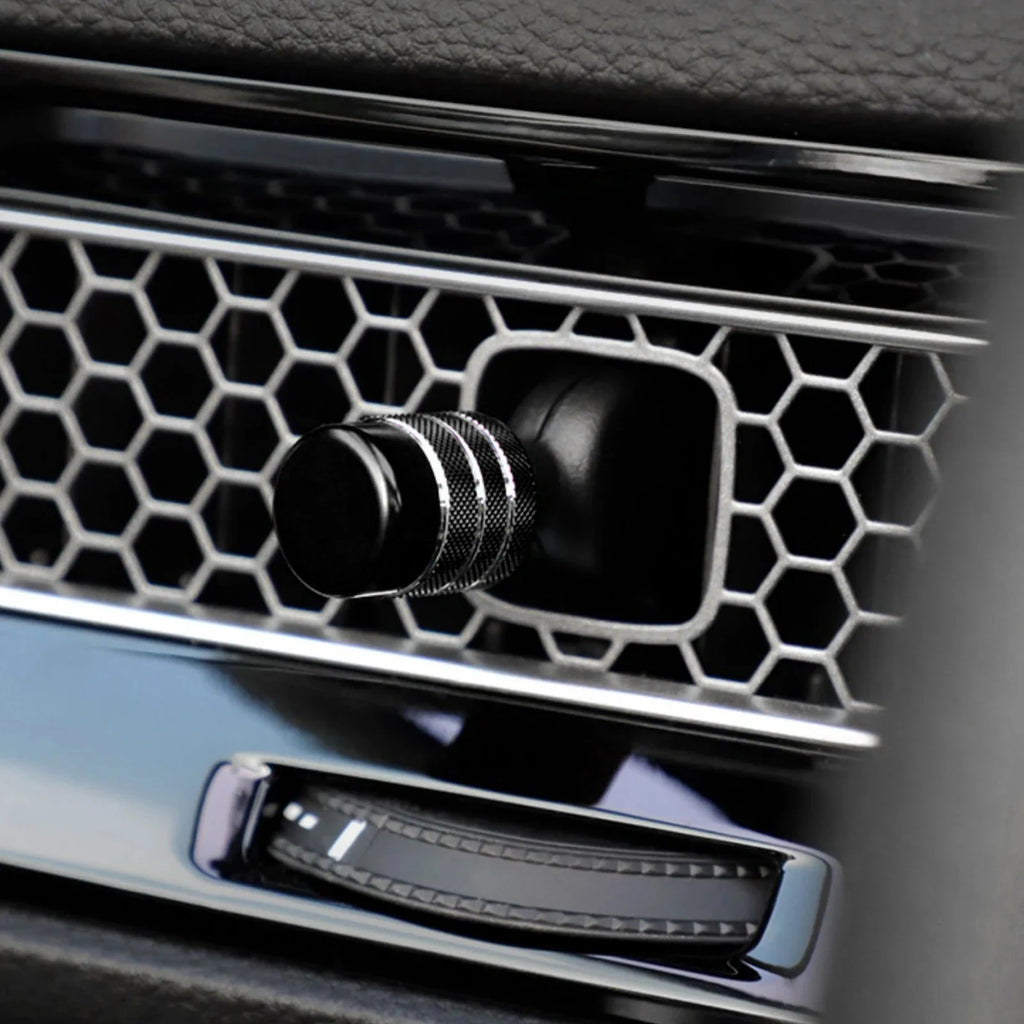 4pcs Black Center Console Air Vent AC Outlet Switch Knob But
