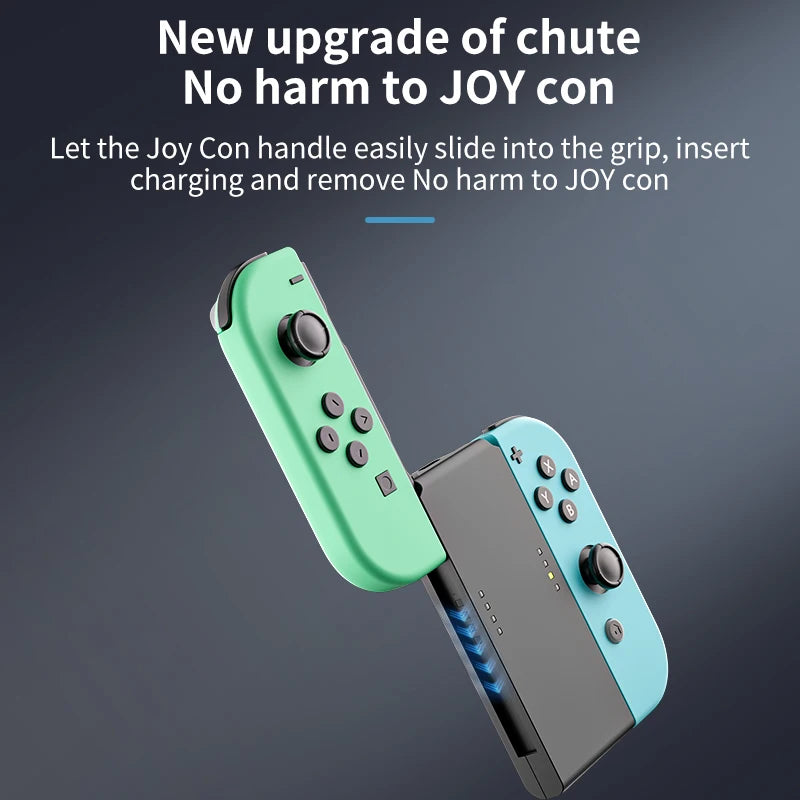 AOLION Portable Switch Joncon Charging Grip 3400mAh Extended