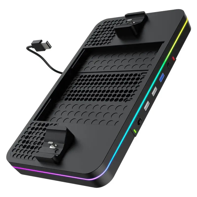 Smart-For /Series X/S Cooling Fan Multi-Function Console Cha