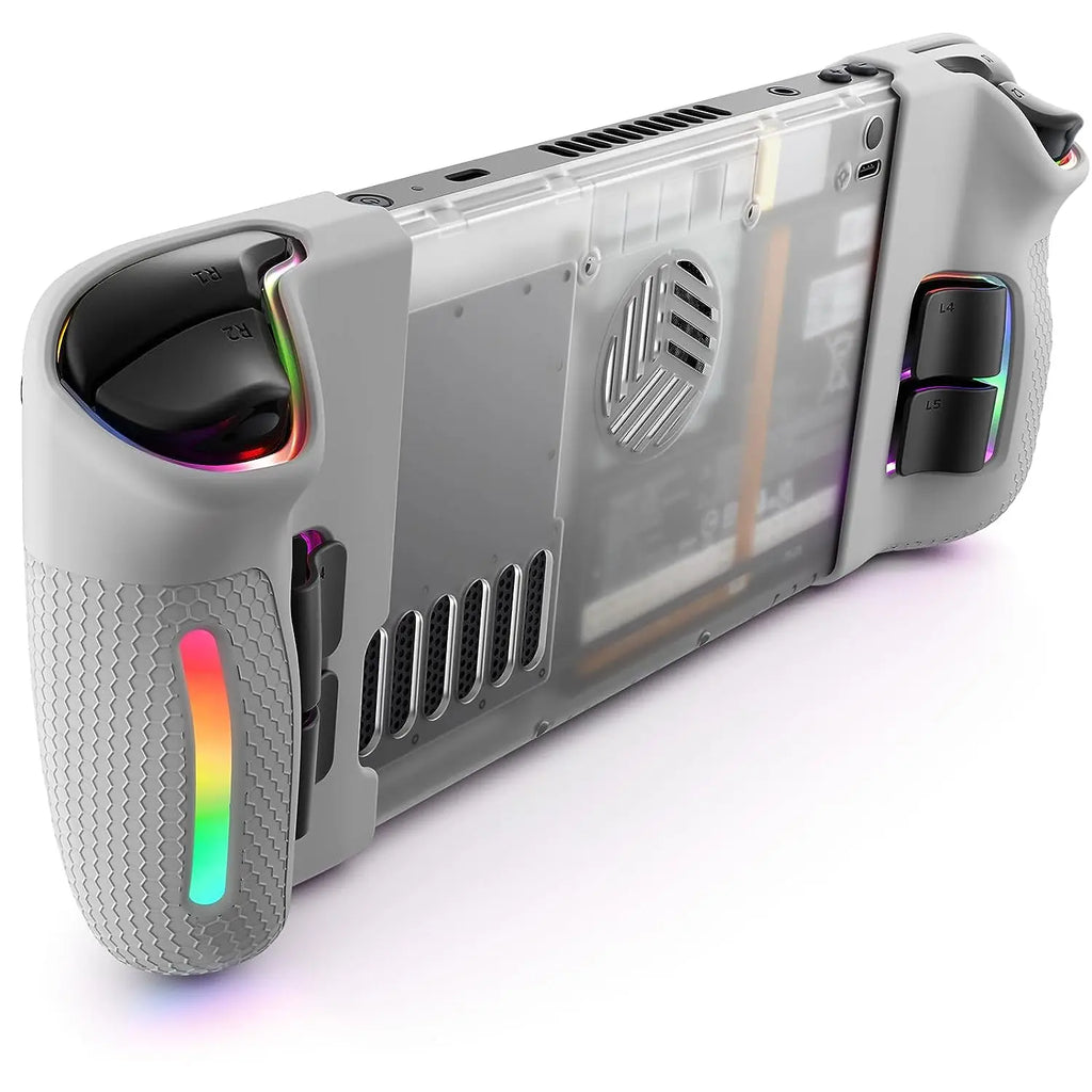 Transparent Back Plate RGB Version for Steam Deck DIY Clear 