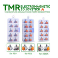 2-4-10PCS TMR Hall Effect Joystick 3D Analog Stick Sensor Re