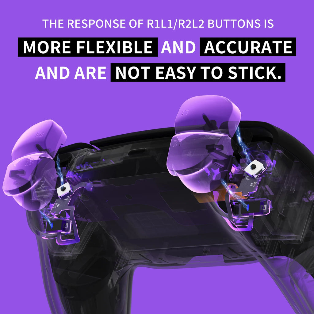 eXtremeRate Whole Clicky Kit V2 for ps5 Controller BDM-040/0