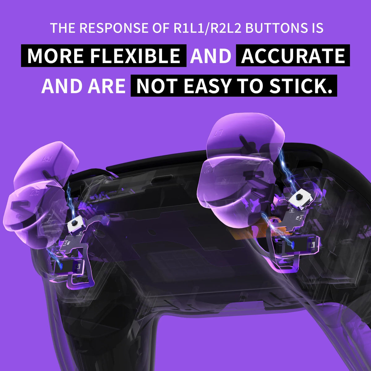 eXtremeRate for ps5 Controller BDM-040/BDM-050/060 Whole Cli