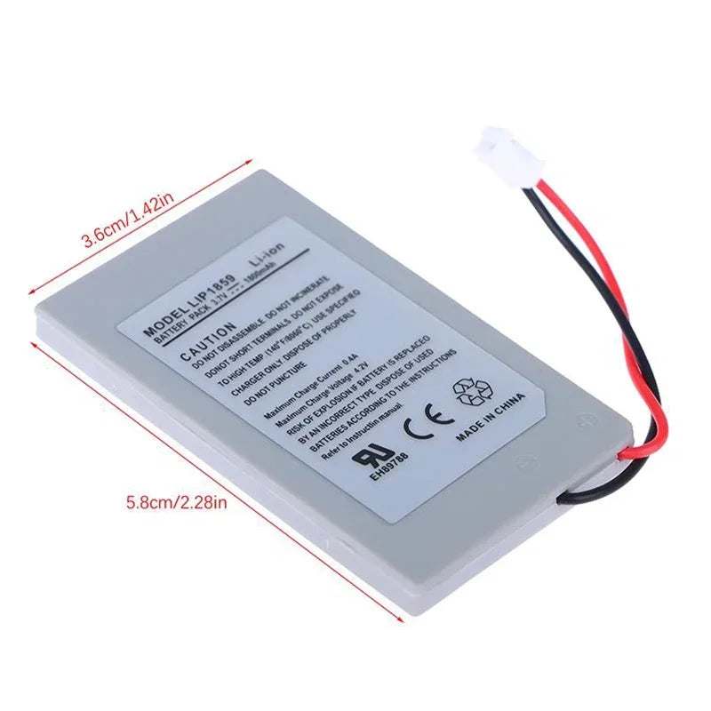 LIP1859 PS3 Replacement Battery 1800mAh 3.7V Rechargeable Li